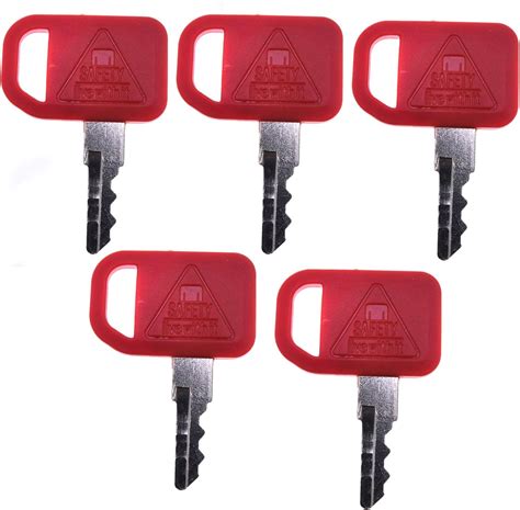 YIQI 5PCS T209428 Key for John Deere Skid